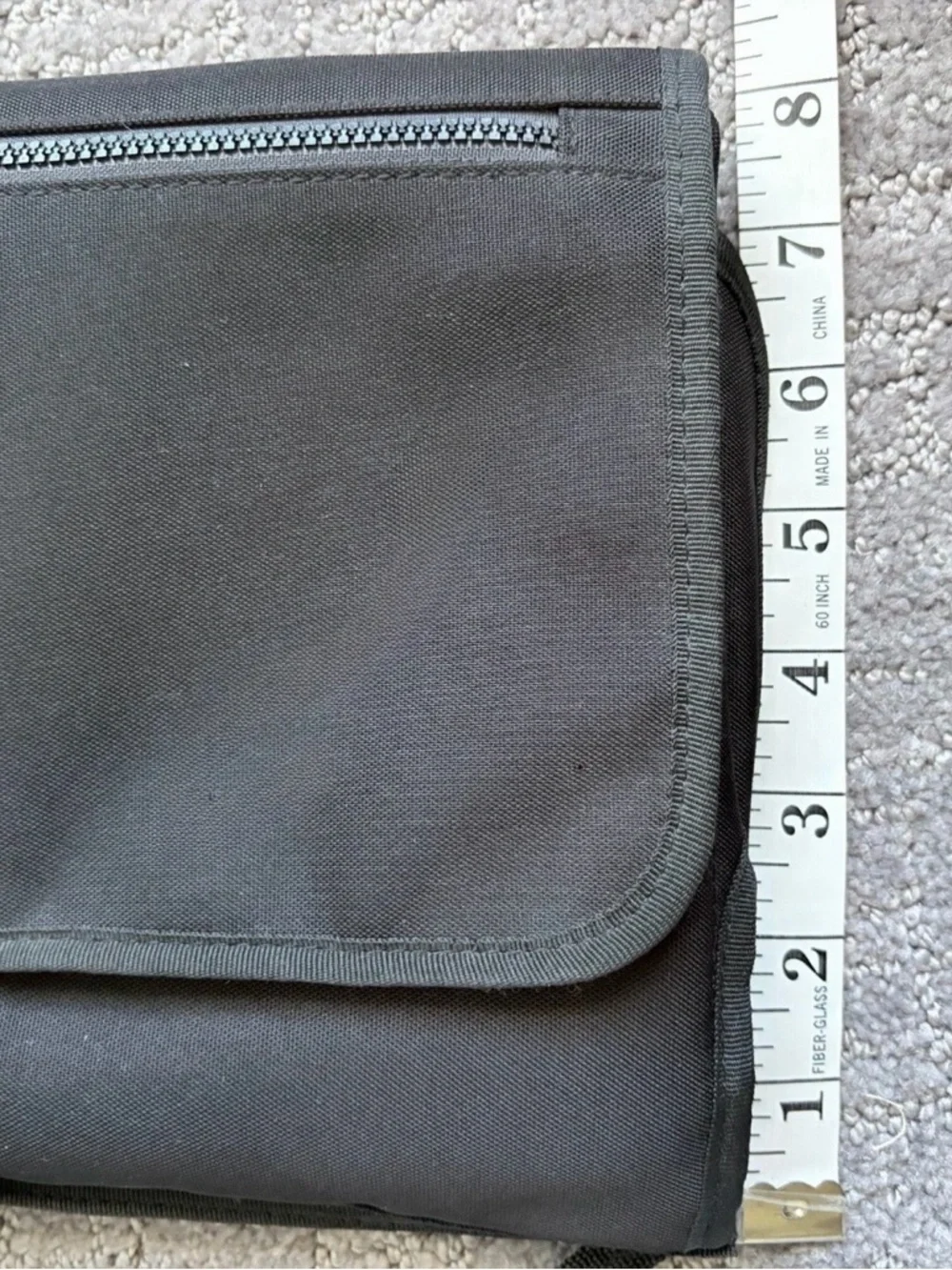 POTTERY BARN KIDS/ SKIP HOP Black White Portable Baby Diaper Changing Pad Handle